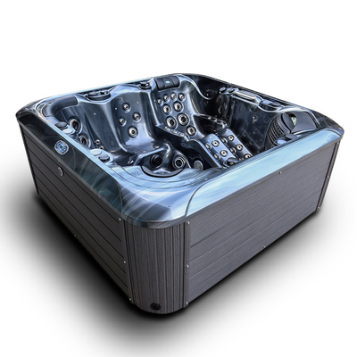 Acrylic Massage Therapy Hot Tub Spa Jacuzzi Tub For Outdoor Relaxation 5 Persons