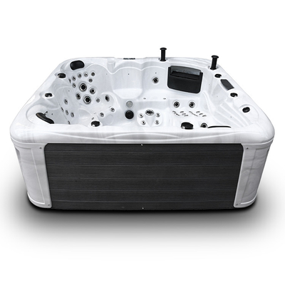 Extra Large Acrylic 6 People Spa Hot Tub Whirlpools Bathtub With 93 Jets