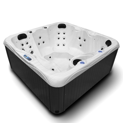 5 People Customized Outdoor Whirlpool Bathtub Freestanding Hot Tub With 33 Jets