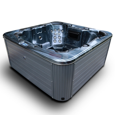 Luxury Large Acrylic Outdoor Spa Hot Tubs Whirlpools Bathtub For 6-7 People