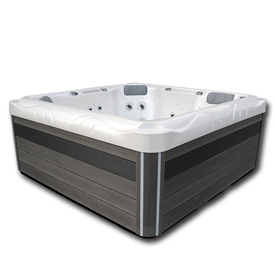 Improve Sleep Relax Muscles Hot Tub With Overflow Fountain Outdoor