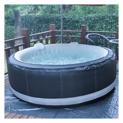 1.80m 4 People Air Jets Inflatable Spa Tub Portable Hot Tub For Outdoor