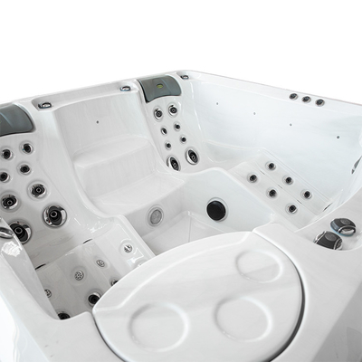4 Person Outdoor Whirlpool Massage Bathtub Hot Tubs Home Garden Spa Tub