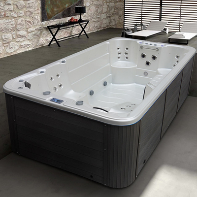 Acrylic Outdoor Swim Spa Pool With Bluetooth Wireless Technology And Wireless Sound System