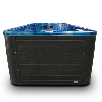 Luxury Acrylic Rectangular Swim Spa 10 Person Outdoor Whirlpool