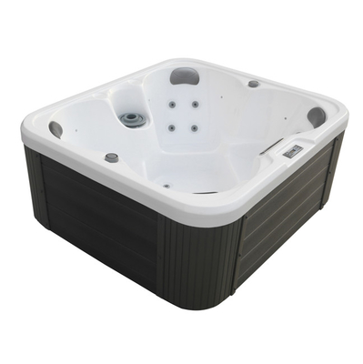 3KW Square 4 Seats Whirlpool Spa Bathtubs Massage Hot Tubs Hydrotherapy Spa Outdoor
