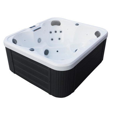 Pearl White 4 Seats Whirlpool Spa Bathtubs Massage Hot Tubs Outdoor