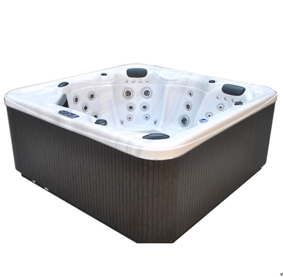 Villa 6 Person Massage Bathtub Acrylic Spa Hot Tubs With Ozonator