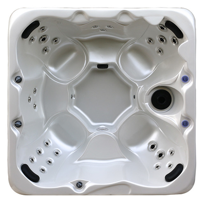 Multi Function Led Light Acrylic Spa Massage Hot Tub Outdoor Spa For 7 People