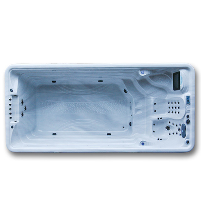 4.8m Outdoor Spa Hot Tub Endless Swim Spa Acrylic Swimming Pool
