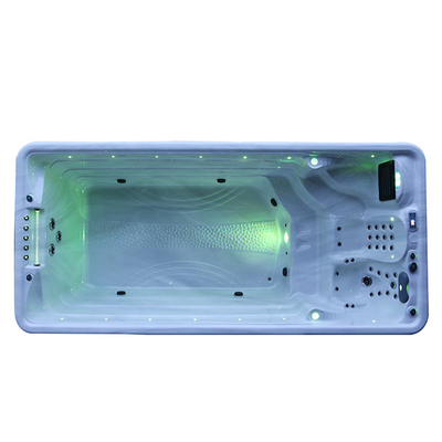 4.8m Outdoor Spa Hot Tub Endless Swim Spa Acrylic Swimming Pool