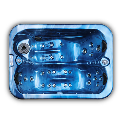 New Style Outdoor Whirlpools Spa Hot Tub With Reversible Lounge