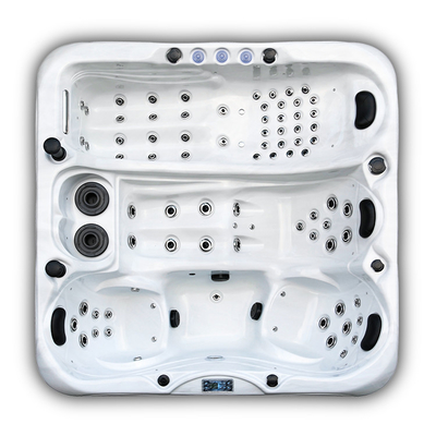 Balboa Customized Comfort Outdoor Hot Tub With Lounger For Small Spaces