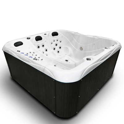 Exclusive High Back Large Designer Hot Tub With 2 Lounge Seat
