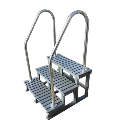 Outdoor Hot Tub Ladder Bathtub Step Stair With Armrest Support