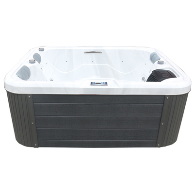 Acrylic Outdoor Whirlpool Massage Hot Tub With Underwater LED Light