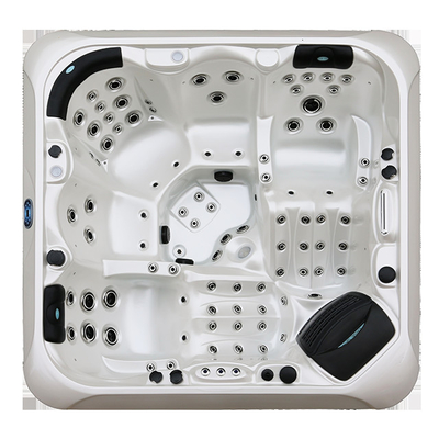 Colorful Led Light Freestanding Acrylic Outdoor Massage Spa Hot Tub