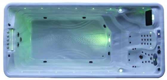Luxury Endless Swimming Pool For Garden Whirlpool Spa Tubs With Air Jets Swim Spa For Outdoor