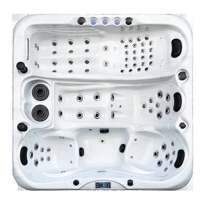 Luxury Garden Hot Tubs For 4 People Adult Acrylic Spas Bathtub Whirlpool With Massage Function For Outdoor